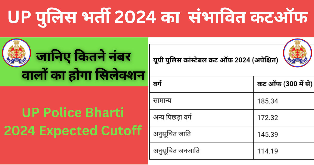 UP Police Expected Cut Off 2024