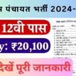 gram panchayat bharti 2024